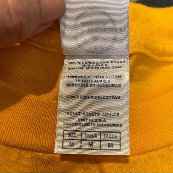 Vintage GALAXY L.A. vs. Cochivas USA Yellow Soccer T-Shirt Size Medium - Picture 7 of 8